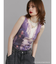 【JANIS】photo print sleeveles【コラボ】