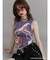 【JANIS】photo print sleeveles【コラボ】