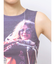 【JANIS】photo print sleeveles【コラボ】
