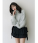 レースドッキングニット
