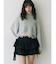 レースドッキングニット