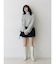 レースドッキングニット