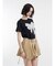 リボンドッキングTシャツ