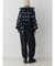 ナイロンフリースワイドパンツ【セットアップ対応】