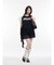 【LONSDALE×jouetie】ローズジャガードラインハイソックス
