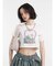 フラワーフォトフィットTシャツ