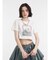 フラワーフォトフィットTシャツ