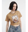フラワーフォトフィットTシャツ