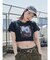 フラワーフォトフィットTシャツ