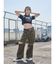 フラワーフォトフィットTシャツ