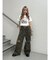 フラワーフォトフィットTシャツ