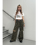 フラワーフォトフィットTシャツ