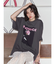 ローズプリントBigTシャツ
