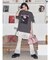 ローズプリントBigTシャツ