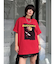 ローズプリントBigTシャツ