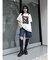 ローズプリントBigTシャツ