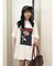 ローズプリントBigTシャツ