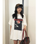 ローズプリントBigTシャツ
