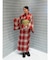【jouetieオリジナル】タータンチェックセパレート浴衣セット
