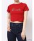 【Lilo&Stitch】ロゴフィットTシャツ