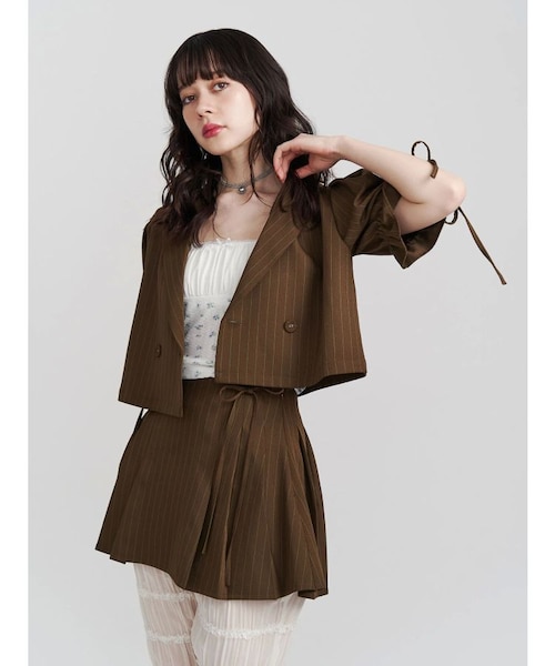 FRUITSZIPPER櫻井優衣】クロップドジャケット｜ジュエティの通販