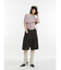 ジップスリットデニムハーフパンツ【セットアップ対応】