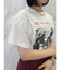 チュールレイヤードロックTシャツ