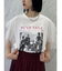 チュールレイヤードロックTシャツ
