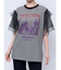 チュールレイヤードロックTシャツ