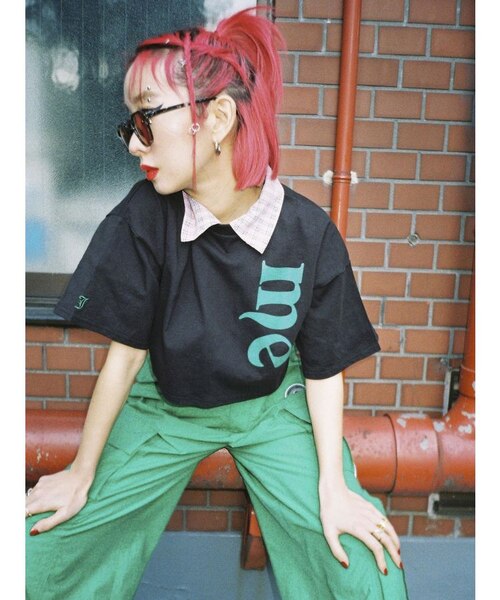 me jane クロップド Tシャツ【コラボ】｜ジュエティの通販