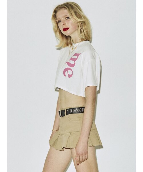 ME:I クロップドTシャツ クロップドTシャツ – LAPONE STORE