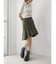 アシメヘムミドルスカート