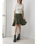 アシメヘムミドルスカート