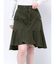 アシメヘムミドルスカート