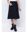 ニーレングスラッフプリーツスカート