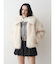 【WEB限定】ベルトミドルファーコート