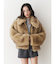 【WEB限定】ベルトミドルファーコート