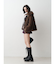 【WEB限定】ベルトミドルファーコート