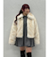 【WEB限定】ベルトミドルファーコート