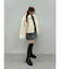 【WEB限定】ベルトミドルファーコート