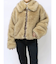 【WEB限定】ベルトミドルファーコート