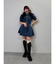 ウエスタンデニムミニワンピース