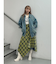 ルーズデニムブルゾン