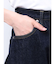 【Something】スーパーハイライズワイドストレートデニムパンツ