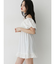 ボリュームスリーブミニワンピース