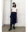 アシメラインフリルスカート