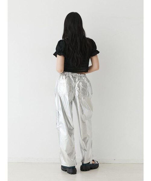 メタリックワークパンツ【セットアップ対応】｜ジュエティの通販