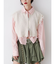 フロントプリーツサイドギャザーシャツ