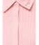 フロントプリーツサイドギャザーシャツ