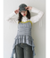アシメドロストギャザーシャツ
